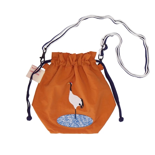 「スマホや小物が、出し入れしやすい」野生動物を守る活動を応援する チャリティ2WAY巾着ポーチ【第2弾】