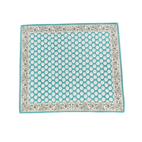 ソレイアードデザインの額縁柄マルチカバー・ソファーカバー