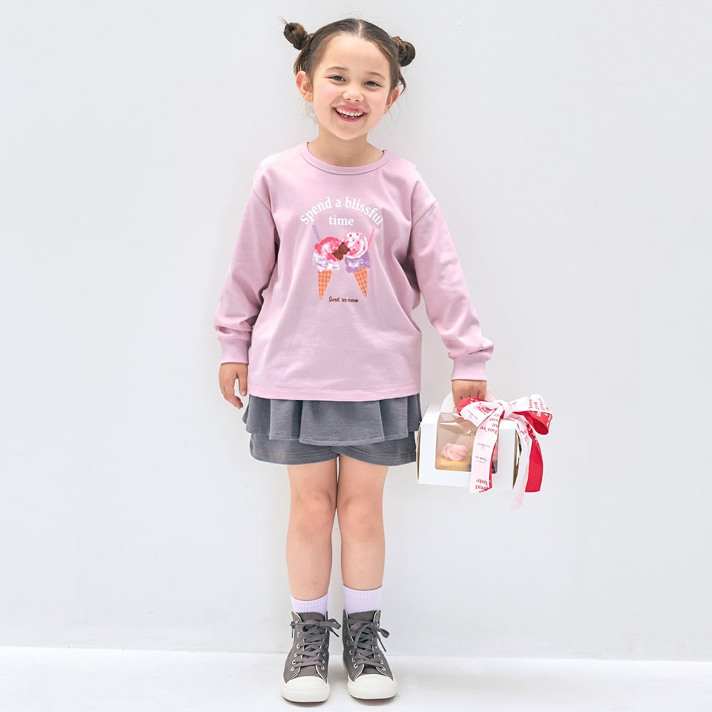 ペールピンク／モデル身長110cm・110サイズ