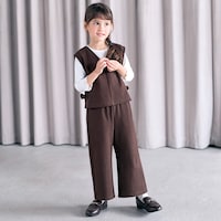 ダークブラウン／モデル身長110cm・110サイズ