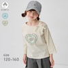【ジータ/GITA】ワンショルリボン七分袖Tシャツ 【子供服】