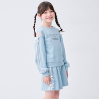 ライトブルー／モデル身長131cm・130サイズ