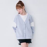 ペールブルー／モデル身長127cm・130サイズ