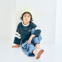 スミクロ／モデル身長110cm 、110サイズ着用