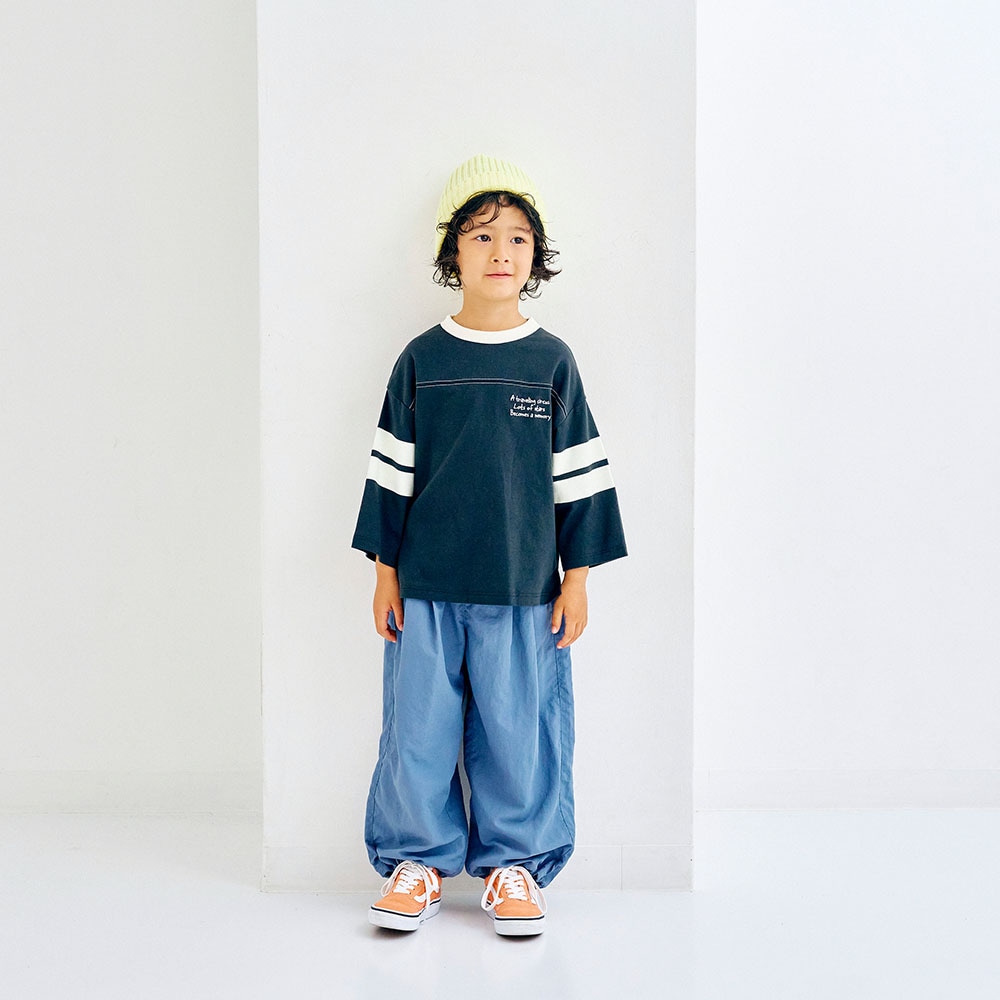 ブルー／モデル身長110cm 、110サイズ着用