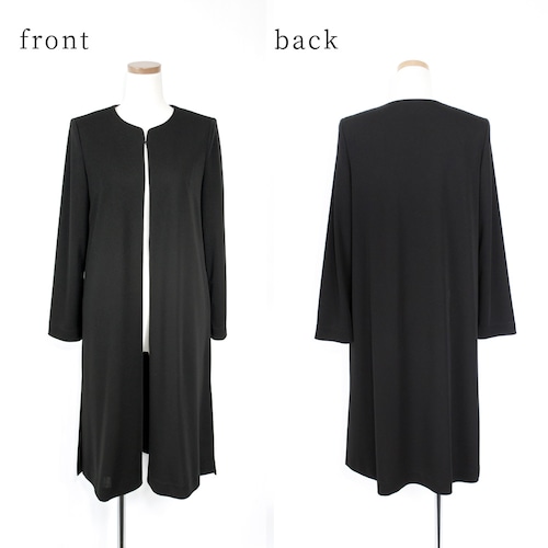 洗えるフォーマルロングジャケット【喪服・礼服】［日本製］