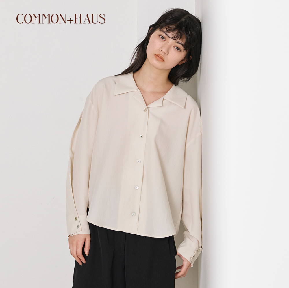 【COMMON+HAUS】【返品送料無料】 ※オープンカラーシャツ