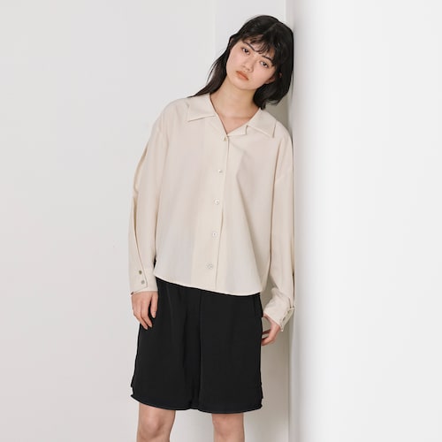 【返品送料無料】 ※オープンカラーシャツ