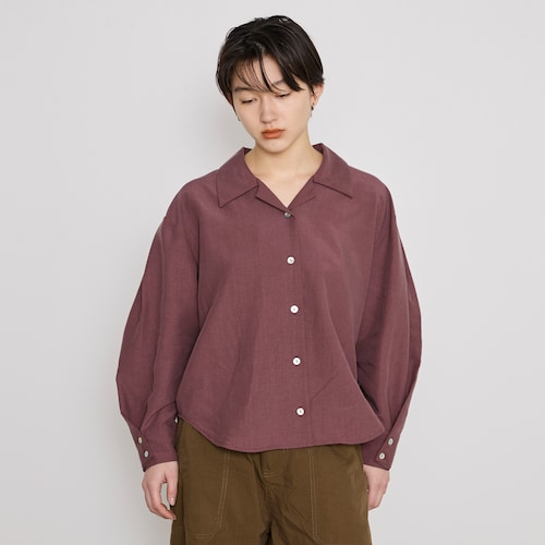 【返品送料無料】 ※オープンカラーシャツ