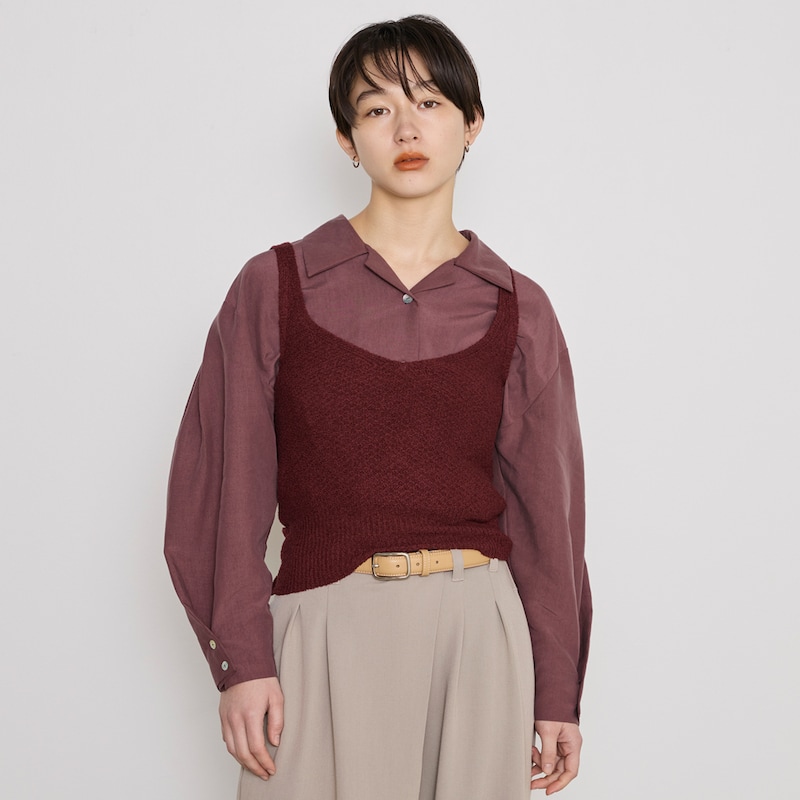 コンパクトな丈感で、スタイルアップ効果も