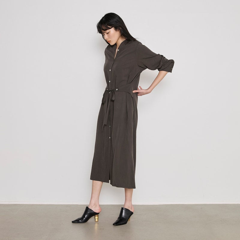 ワンピースとしても。洗練した印象に