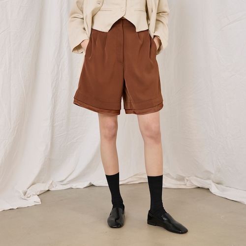 レイヤード風ショートパンツ