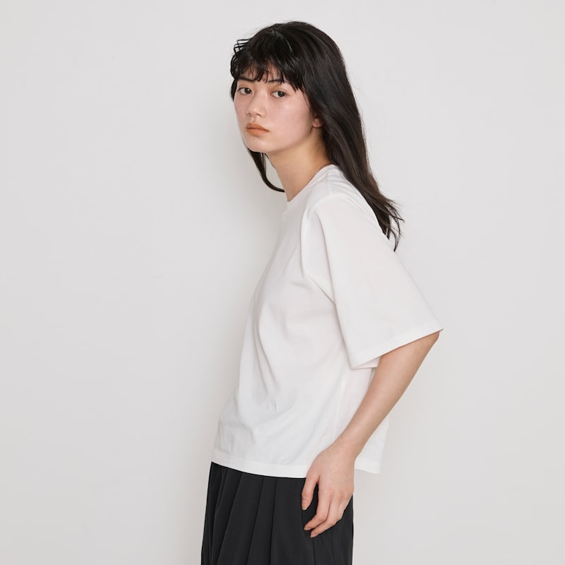 肌ざわりがよく、デイリーに着やすい快適な着心
