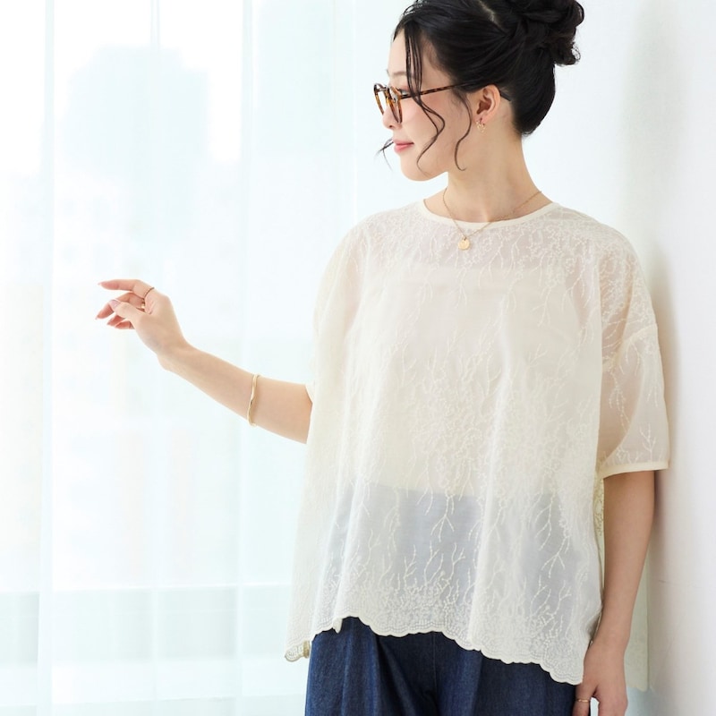 モデル身長167cm／Ｍ～Ｌサイズ