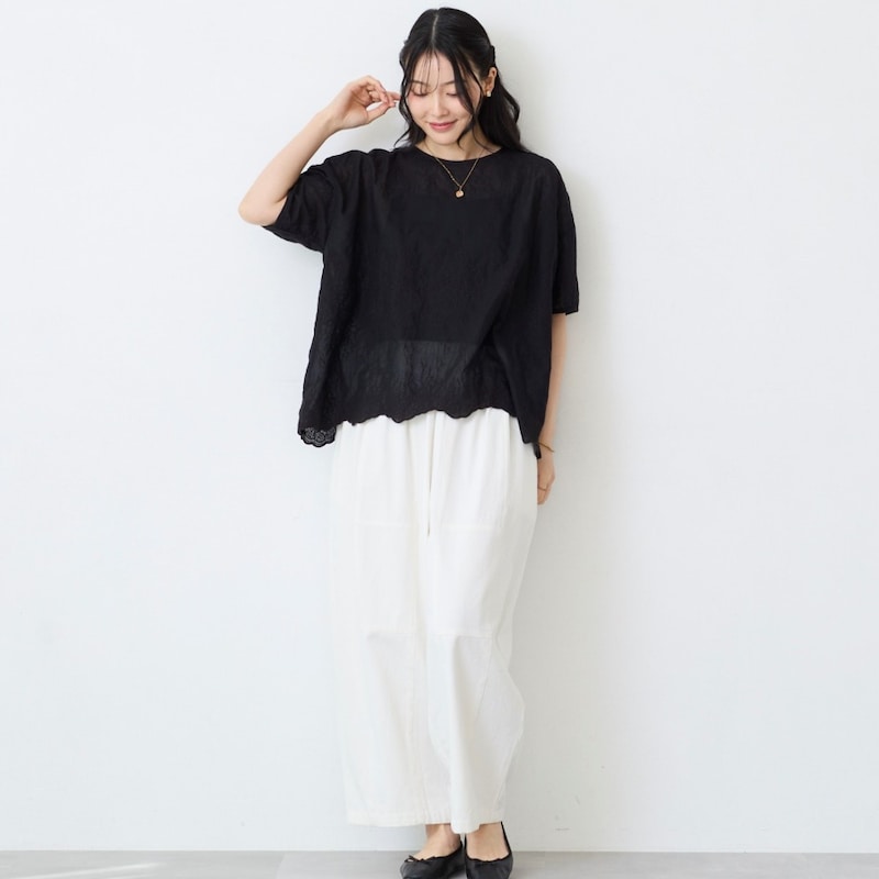 モデル身長167cm／Ｍ～Ｌサイズ