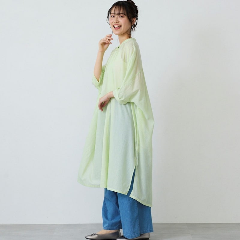 モデル身長168cm／Ｍ～Ｌサイズ