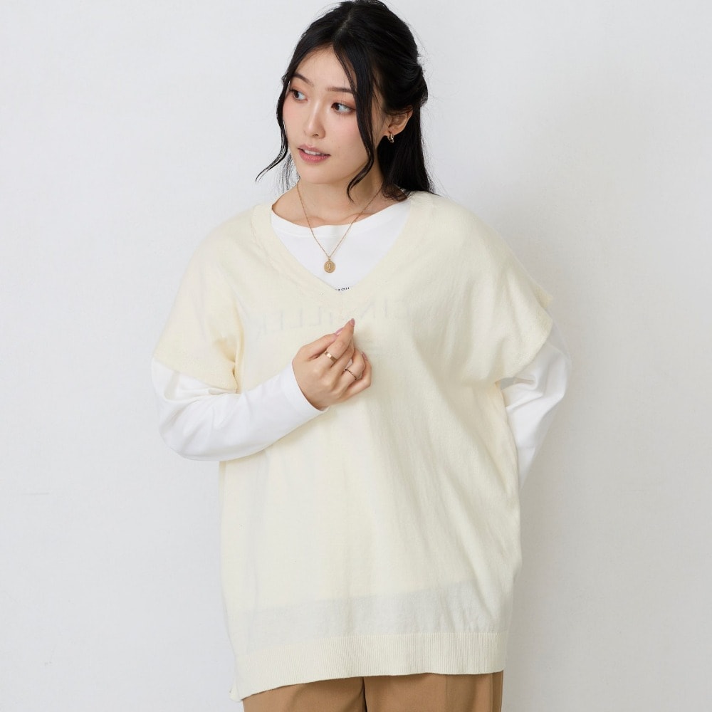 モデル身長167cm／Ｍ～Ｌサイズ