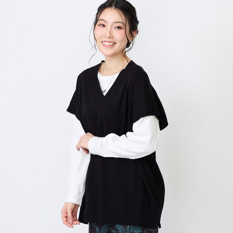 モデル身長167cm／Ｍ～Ｌサイズ