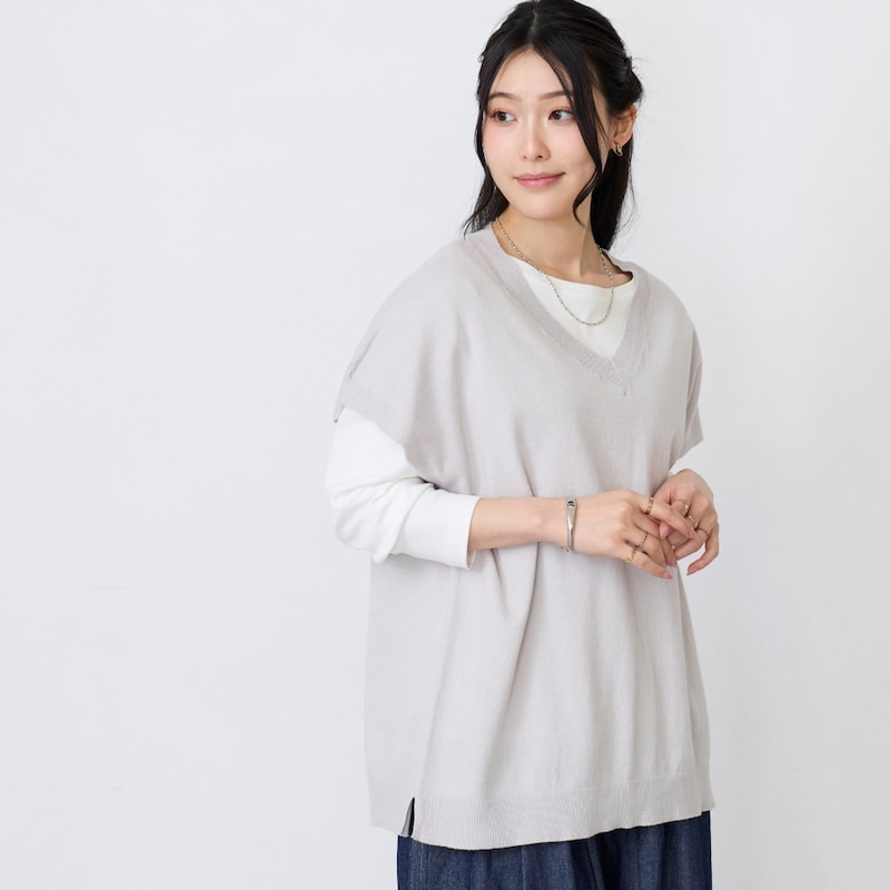 モデル身長167cm／Ｍ～Ｌサイズ