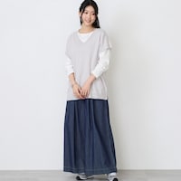 モデル身長167cm／Ｍ～Ｌサイズ