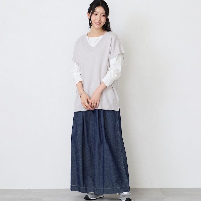 モデル身長167cm／Ｍ～Ｌサイズ