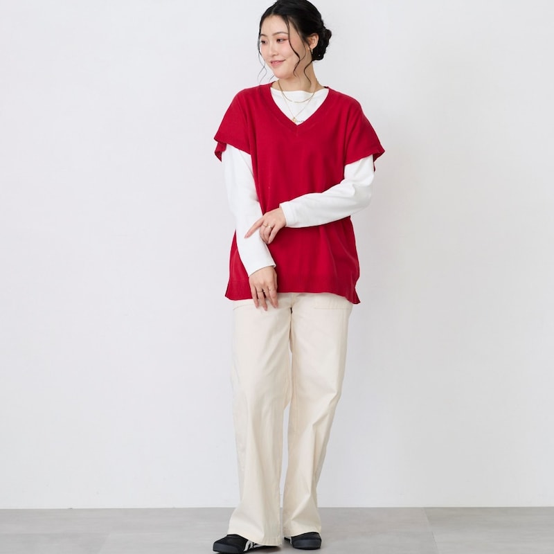 モデル身長167cm／Ｍ～Ｌサイズ