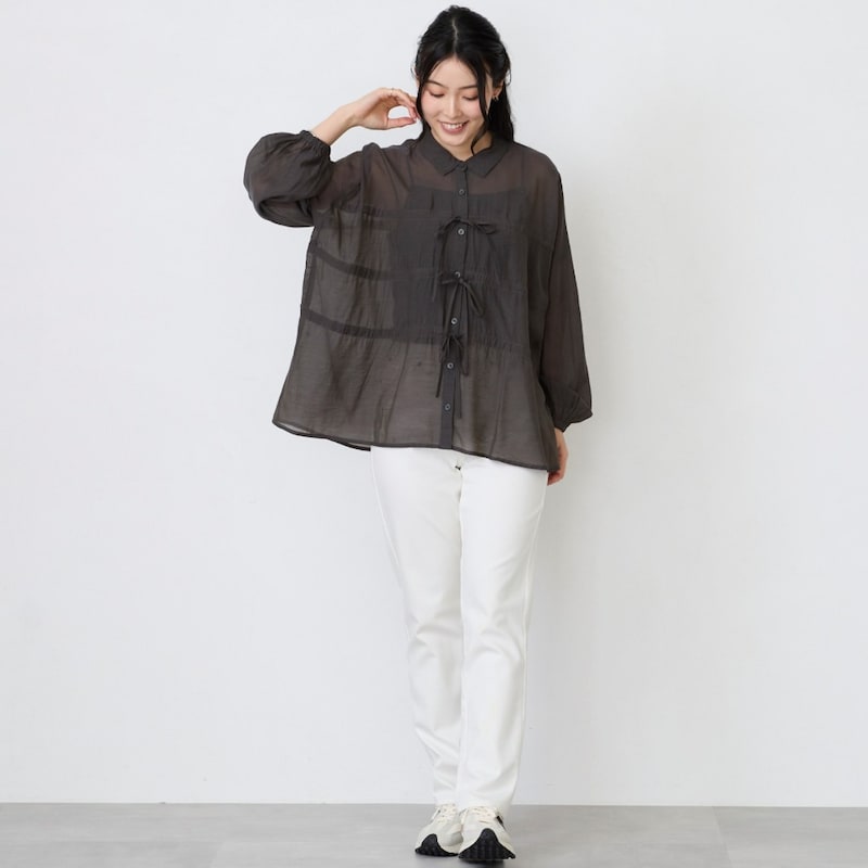 モデル身長167cm／Ｍ～Ｌサイズ