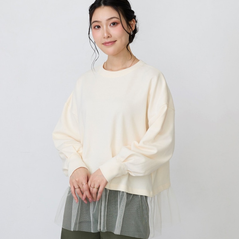 モデル身長167cm／Ｍ～Ｌサイズ