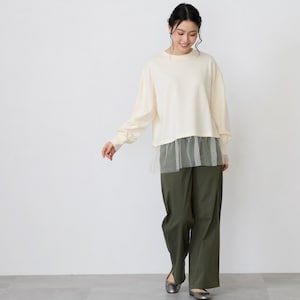 モデル身長167cm／Ｍ～Ｌサイズ