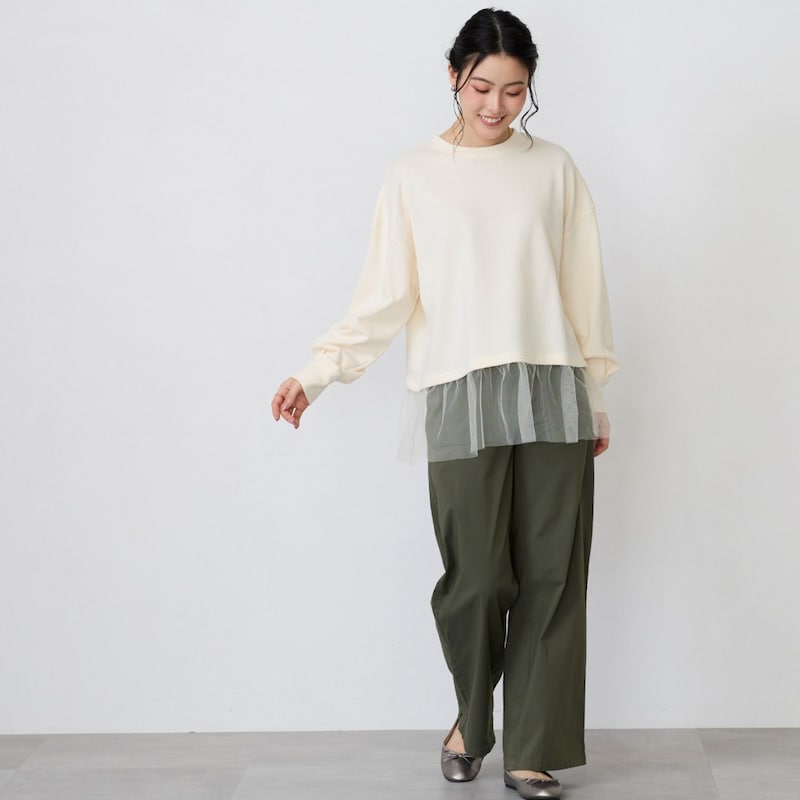 モデル身長167cm／Ｍ～Ｌサイズ