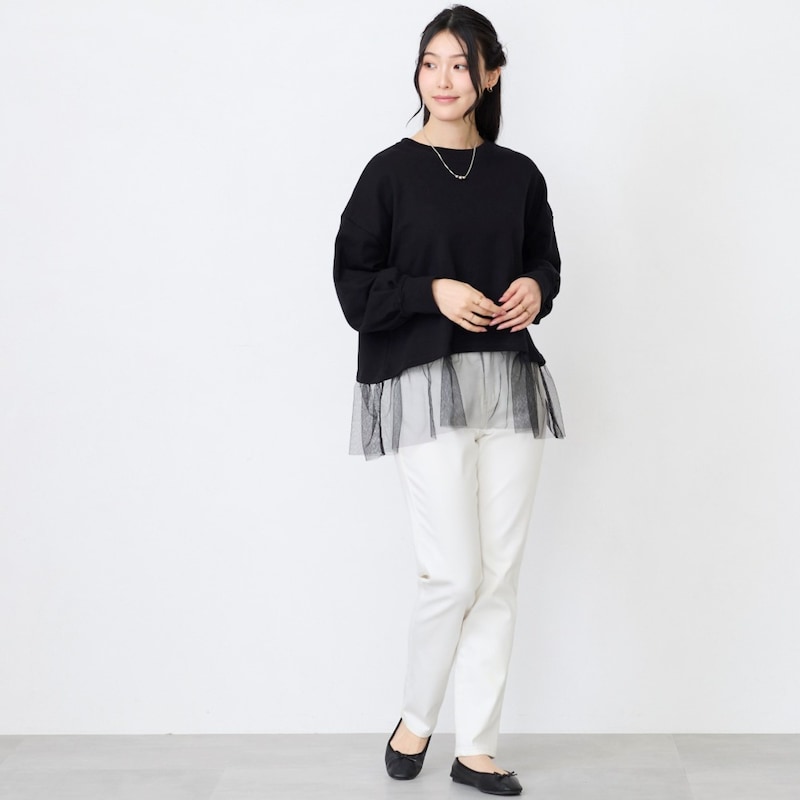 モデル身長167cm／Ｍ～Ｌサイズ