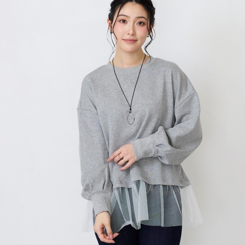 モデル身長167cm／Ｍ～Ｌサイズ