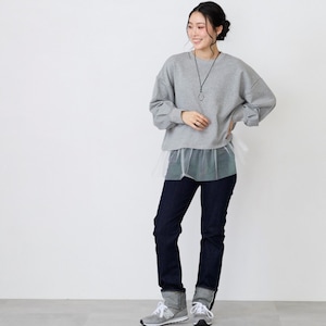 モデル身長167cm／Ｍ～Ｌサイズ