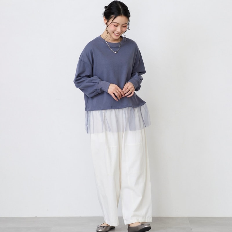 モデル身長167cm／Ｍ～Ｌサイズ