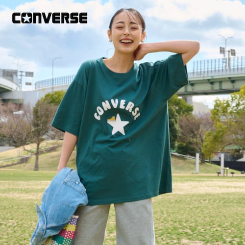 刺しゅうルーズTシャツ