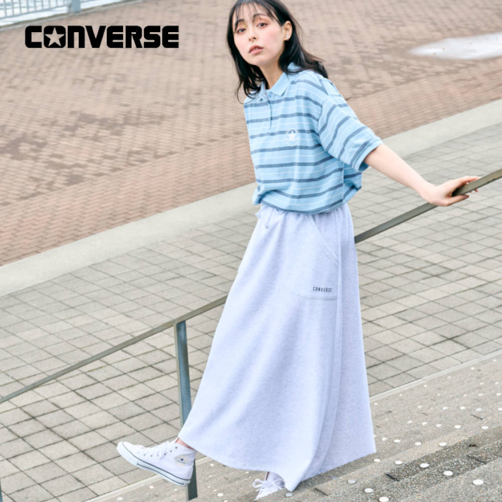 【コンバース/CONVERSE】マキシスカート