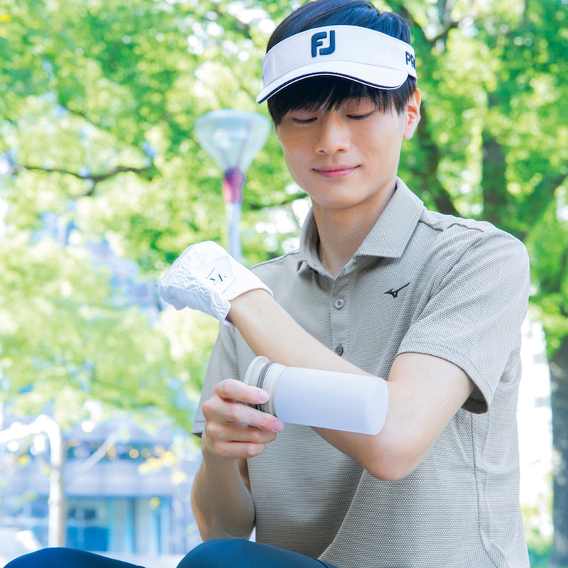 アウトドアやスポーツシーンにも最適なラージサイズ