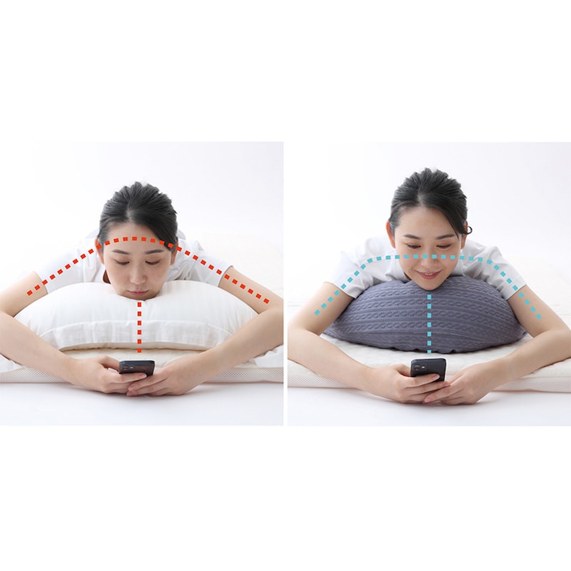 リラックスタイムや就寝時の体の負担も軽減できる