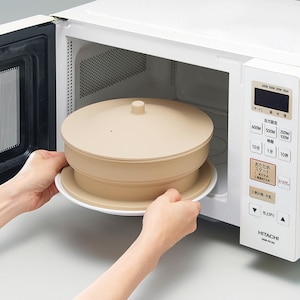 電子レンジでも使えます