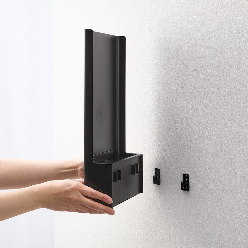 ピンや木ネジで簡単設置