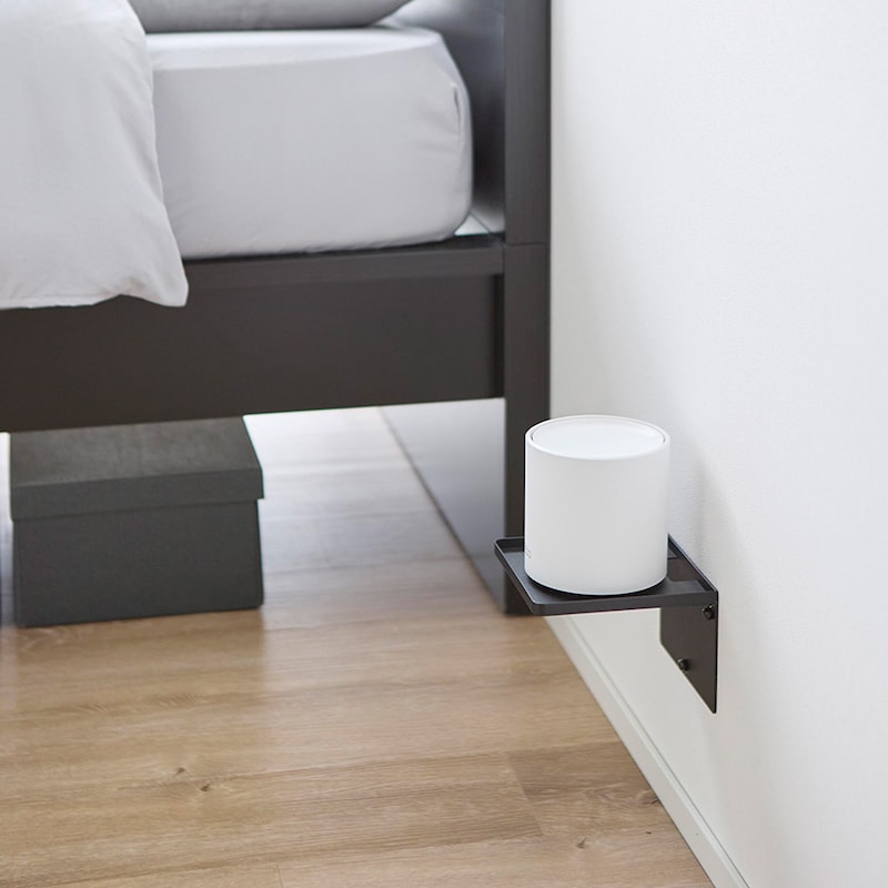 カバーがないオープンラックだから熱がこもらず、電波を遮りにくい