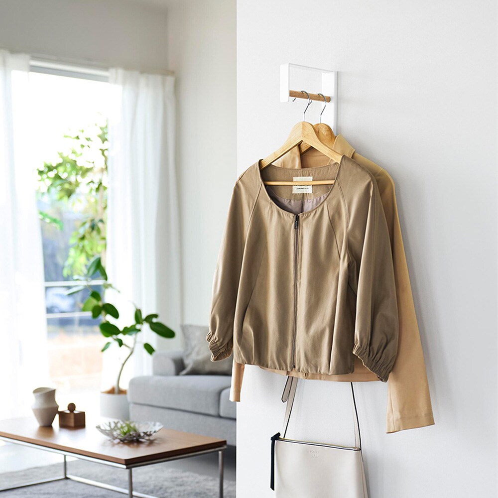 【タワー/tower】壁付けコートハンガー