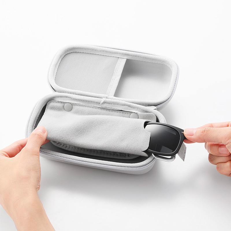 2wayグラスの収納にぴったりなソフトケース付き