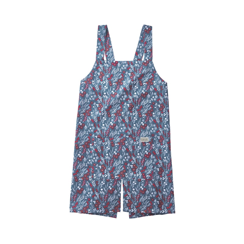 ターコイズ（小花柄）