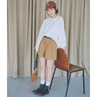 オフホワイト／モデル身長158cm・サイズJ-M