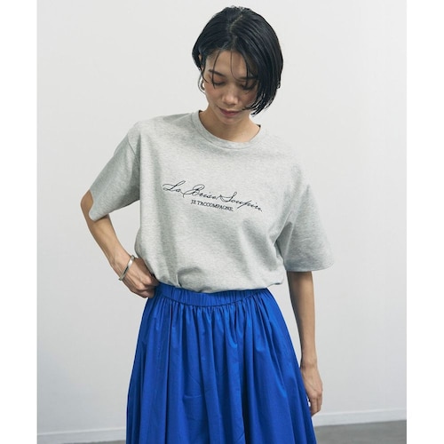 【UNFILO／アンフィーロ】BEAUTY FORM-T ロゴハーフスリーブTシャツ