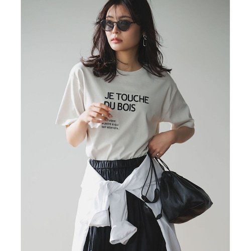 【UNFILO／アンフィーロ】BEAUTY FORM-T ロゴハーフスリーブTシャツ