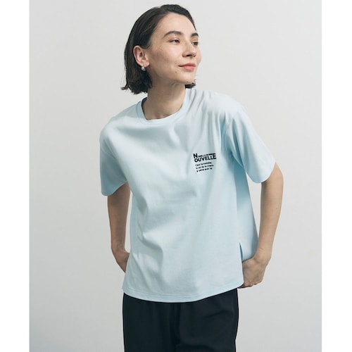 【UNFILO／アンフィーロ】BEAUTY FORM-T ロゴハーフスリーブTシャツ