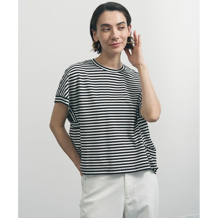 【UNFILO／アンフィーロ】BEAUTY FORM-T コクーンTシャツ