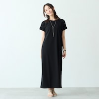 モデル身長165cm／Ｍ　※写真は撮影用のため身丈+6cmになります。